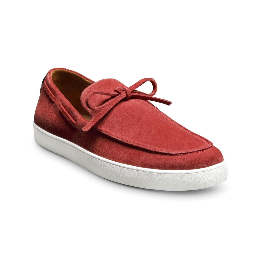 Allen Edmonds Santa Rosa Suede Slip-on Sneakers Crimson (6167)