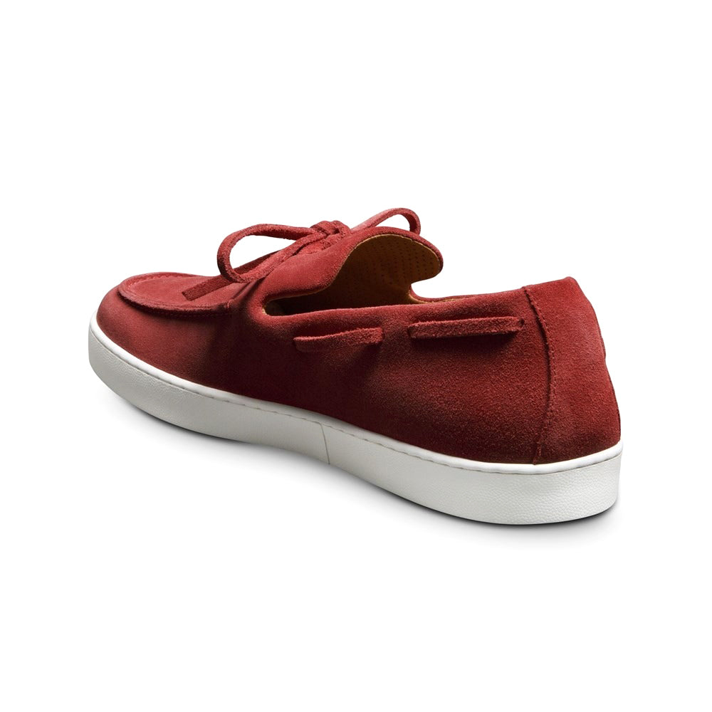 Allen Edmonds Santa Rosa Suede Slip-on Sneakers Crimson (6167)