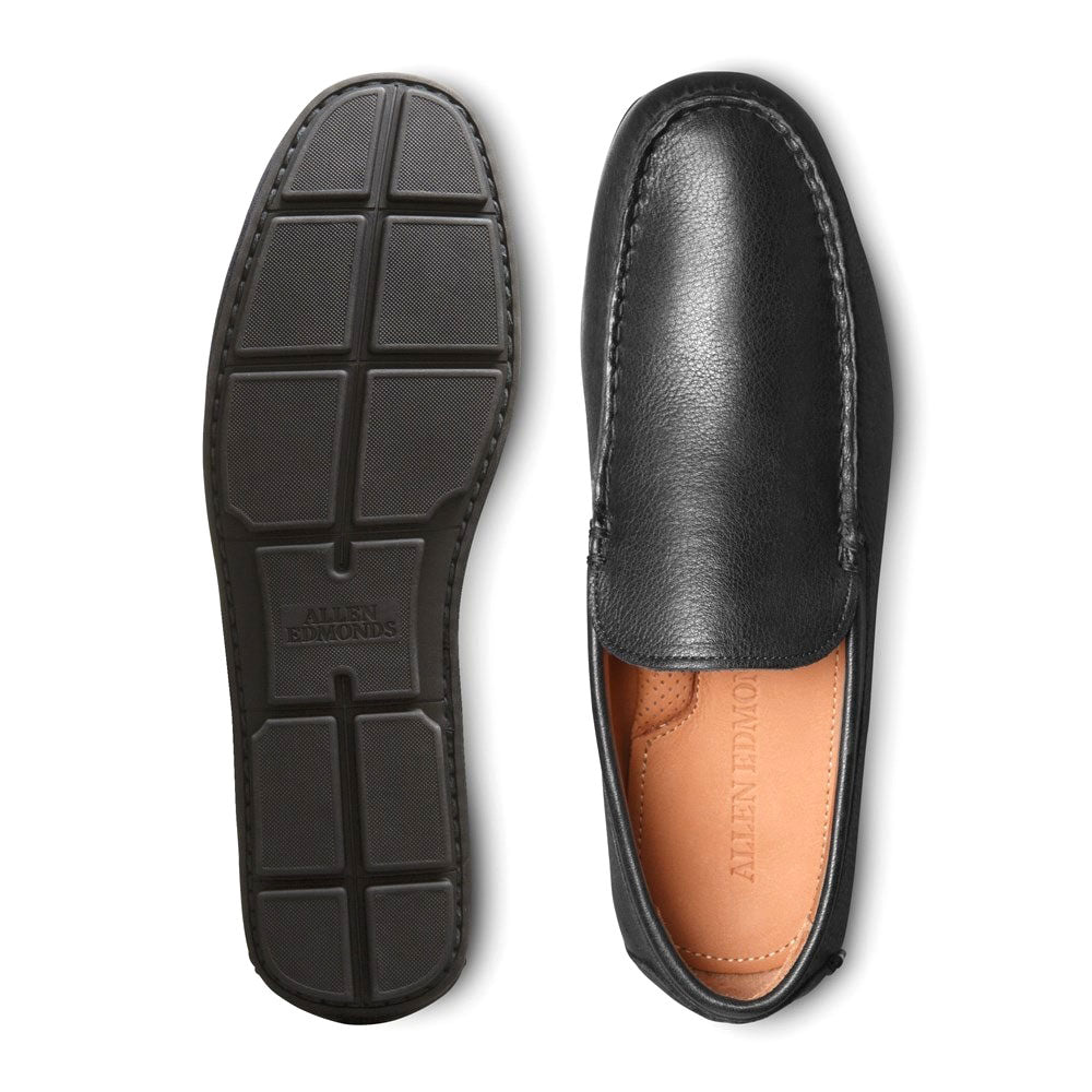 Allen Edmonds Santiago Leather Driving Loafer Black (7171)