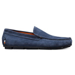 Allen Edmonds Santiago Suede Driving Loafer Navy (7173)