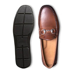 Allen Edmonds Sebastian Leather Bit Driving Loafer Dark Chili (6929)