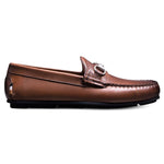 Allen Edmonds Sebastian Leather Bit Driving Loafer Dark Chili (6929)