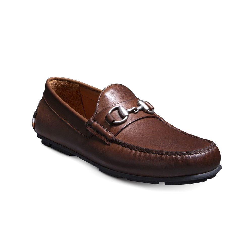 Allen Edmonds Sebastian Leather Bit Driving Loafer Mahogany (6363)