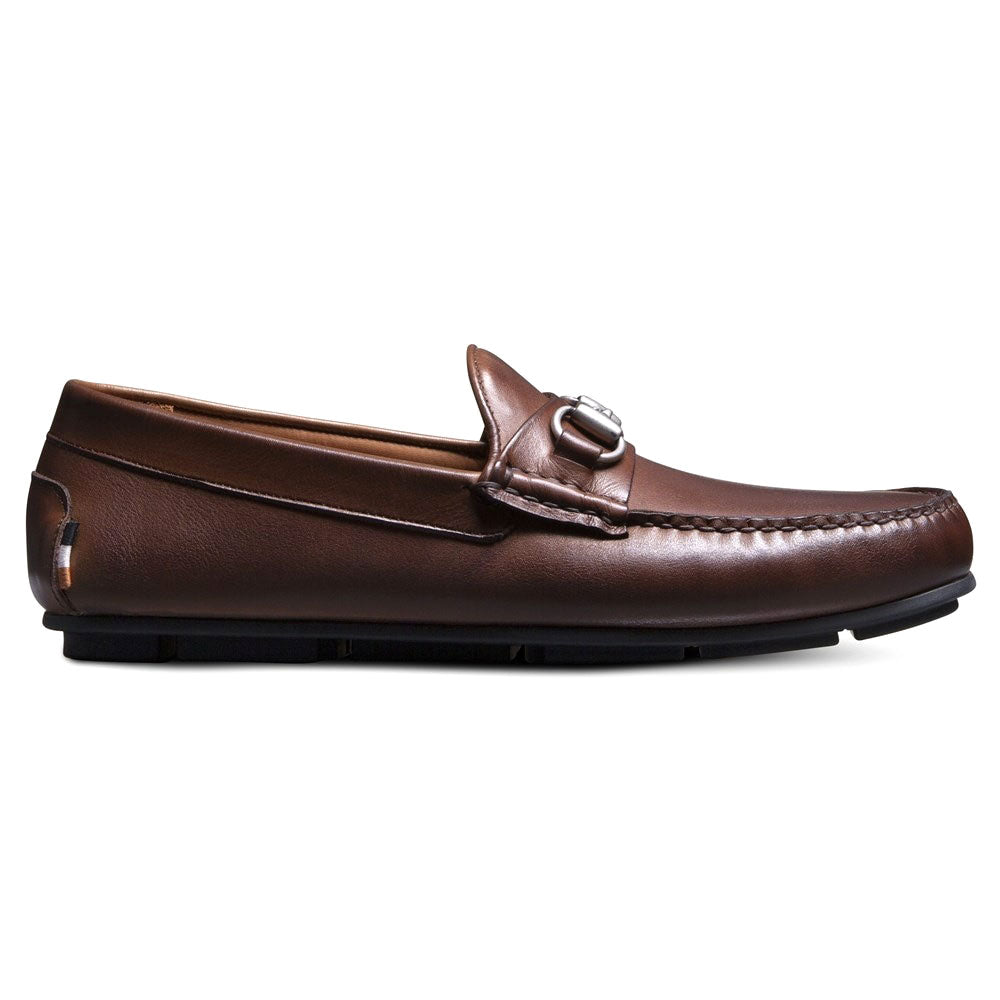 Allen Edmonds Sebastian Leather Bit Driving Loafer Mahogany (6363)