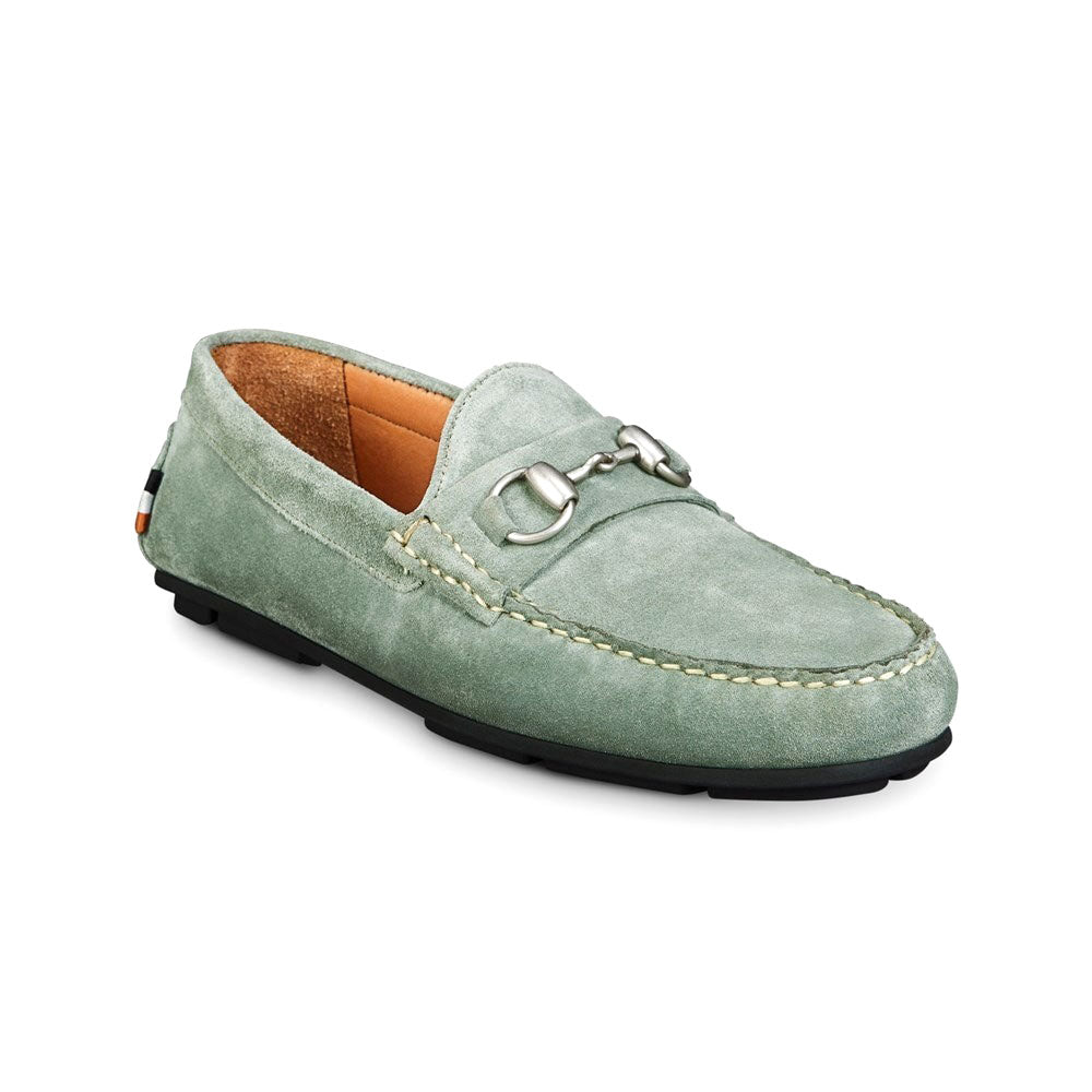 Allen Edmonds Sebastian Leather Bit Driving Loafer Sage (7085)