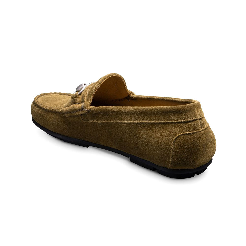 Allen Edmonds Sebastian Suede Bit Driving Loafer Caper Green (6637)