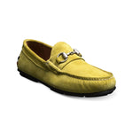 Allen Edmonds Sebastian Suede Bit Driving Loafer Citron (6452)