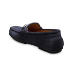 Allen Edmonds Sebastian Suede Bit Driving Loafer Navy Sea (6352)