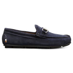 Allen Edmonds Sebastian Suede Bit Driving Loafer Navy Sea (6352)