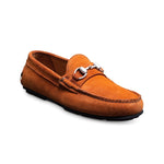 Allen Edmonds Sebastian Suede Bit Driving Loafer Rust (6636)