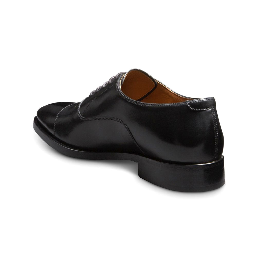Allen Edmonds Siena Leather Cap Stitch Oxford Dress Shoe Black