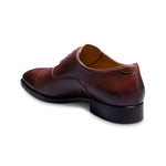 Allen Edmonds Siena Leather Cap Stitch Oxford Dress Shoe Burgundy (6703)