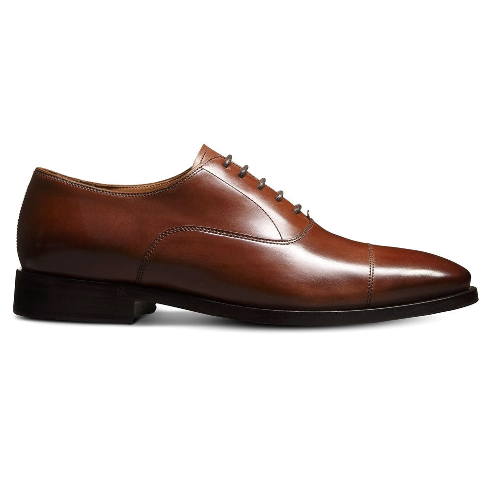 Allen Edmonds Siena Leather Cap Stitch Oxford Dress Shoe Chili (5723)