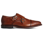 Allen Edmonds St. John's Double Monk Strap Dress Shoe Dark Chili (2927)