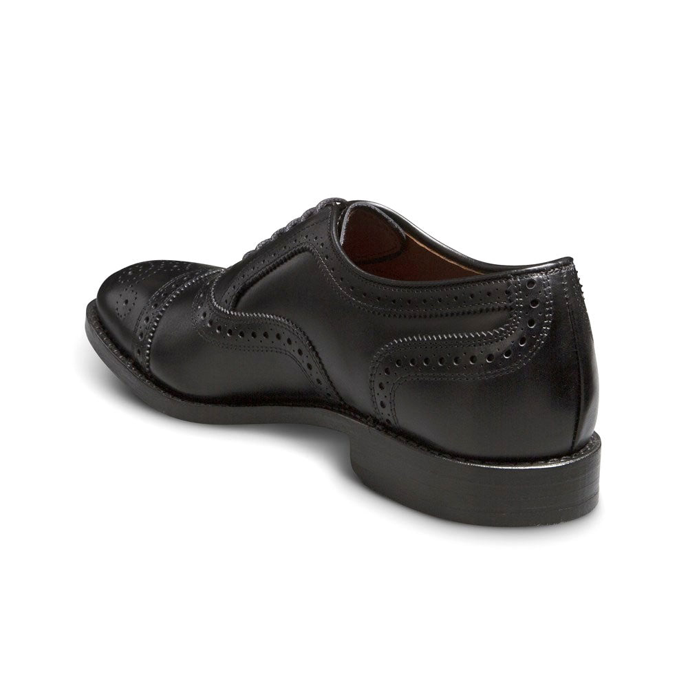 Allen Edmonds Strand Leather Cap-toe Oxford Dress Shoe Black (6115)