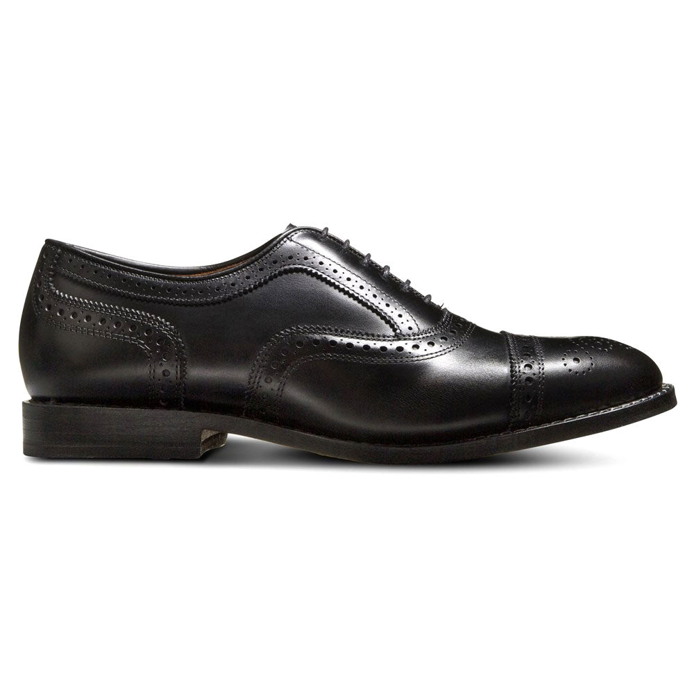 Allen Edmonds Strand Leather Cap-toe Oxford Dress Shoe Black (6115)