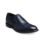 Allen Edmonds Leather Cap-toe Oxford Dress Shoe Navy (6895)