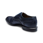 Allen Edmonds Leather Cap-toe Oxford Dress Shoe Navy (6895)