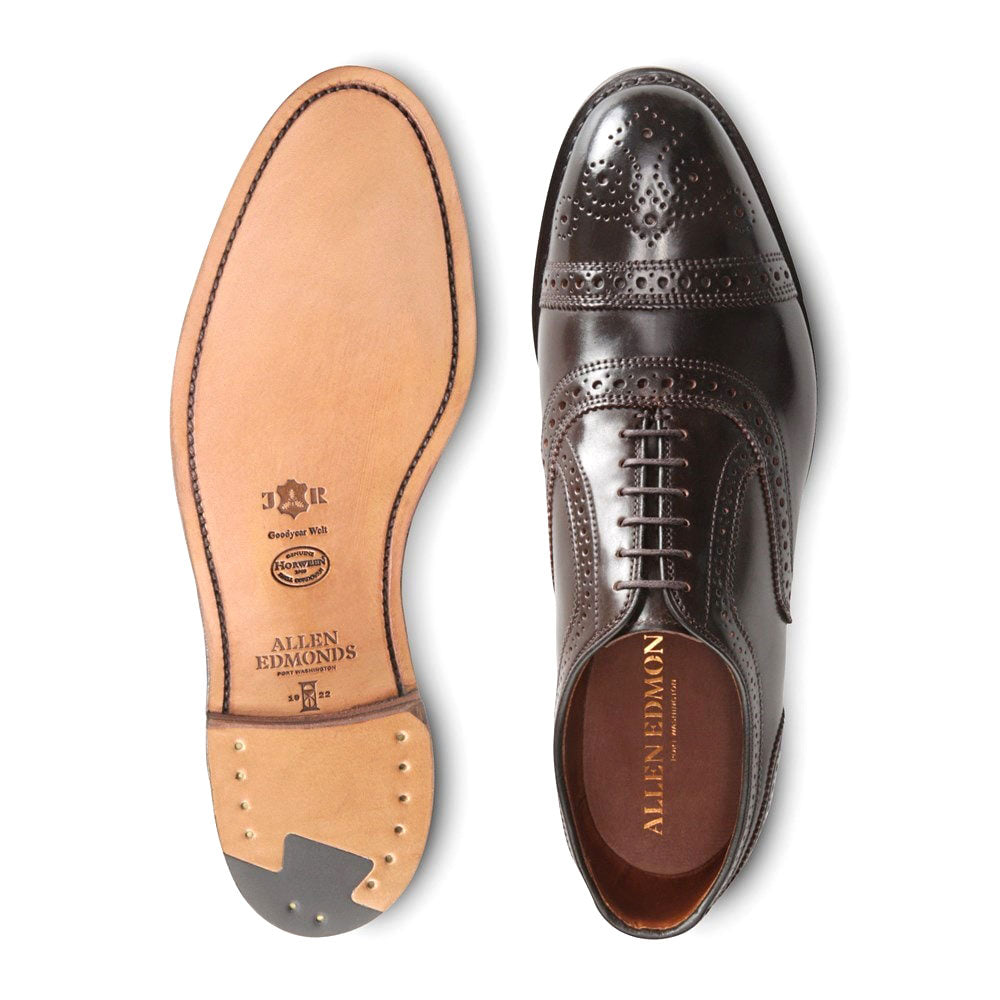 Allen Edmonds Strand Shell Cordovan Cap-toe Oxford Dress Shoe Brown (1645)