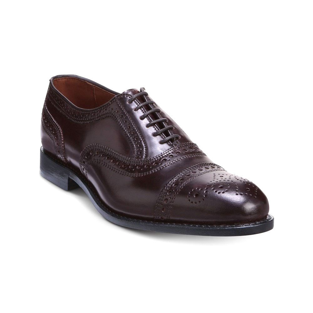 Allen Edmonds Strand Shell Cordovan Cap-toe Oxford Dress Shoe Burgundy (1695)