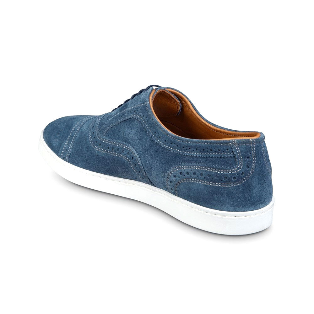 Allen Edmonds Strand Suede Oxford Dress Sneaker Denim (7109)