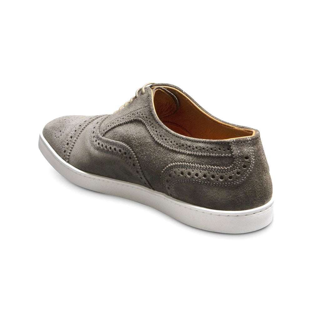 Allen Edmonds Strand Suede Oxford Sneaker Grey (4636)