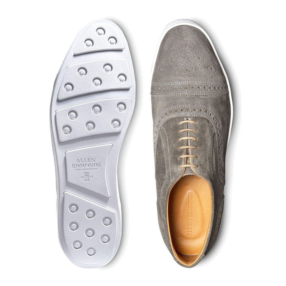 Allen Edmonds Strand Suede Oxford Sneaker Grey (4636)