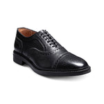 Allen Edmonds Strandmok Football Grain Cap-toe Oxford Black (6953)