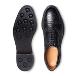 Allen Edmonds Strandmok Football Grain Cap-toe Oxford Black (6953)