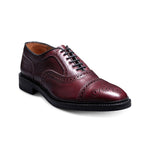 Allen Edmonds Strandmok Football Grain Cap-toe Oxford Burgundy (6955)