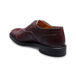 Allen Edmonds Strandmok Football Grain Cap-toe Oxford Burgundy (6955)