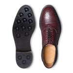 Allen Edmonds Strandmok Football Grain Cap-toe Oxford Burgundy (6955)