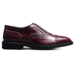 Allen Edmonds Strandmok Football Grain Cap-toe Oxford Burgundy (6955)