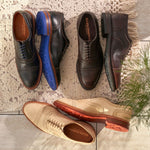 Allen Edmonds Strandmok Leather Cap-toe Oxford with Dainite Rubber Sole Black Chromexcel (5555)