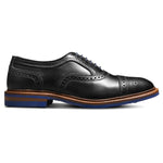 Allen Edmonds Strandmok Leather Cap-toe Oxford with Dainite Rubber Sole Black Chromexcel (5555)