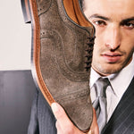Allen Edmonds Strandmok Suede Cap-toe Oxford Loden (6707)