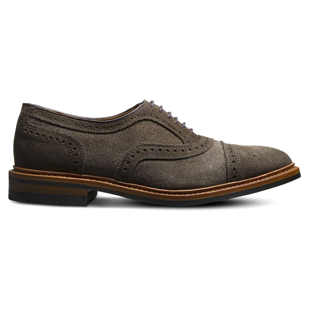 Allen Edmonds Strandmok Suede Cap-toe Oxford Loden (6707)
