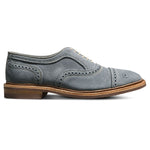 Allen Edmonds Strandmok Suede Cap-toe Oxford Slate Grey (4634)