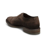 Allen Edmonds Strandmok Waxed Suede Cap-toe Oxford Brown (2900)