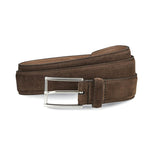 Allen Edmonds Suede Avenue Dress Belt Brown (17007)