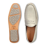 Allen Edmonds Super Sport Leather Penny Loafer Light Grey (7110)