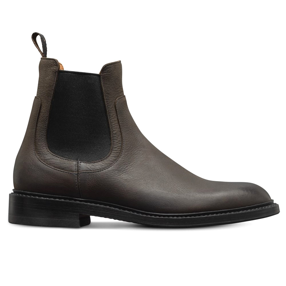 Allen Edmonds Tanner Leather Chelsea Boots Grey (7676)