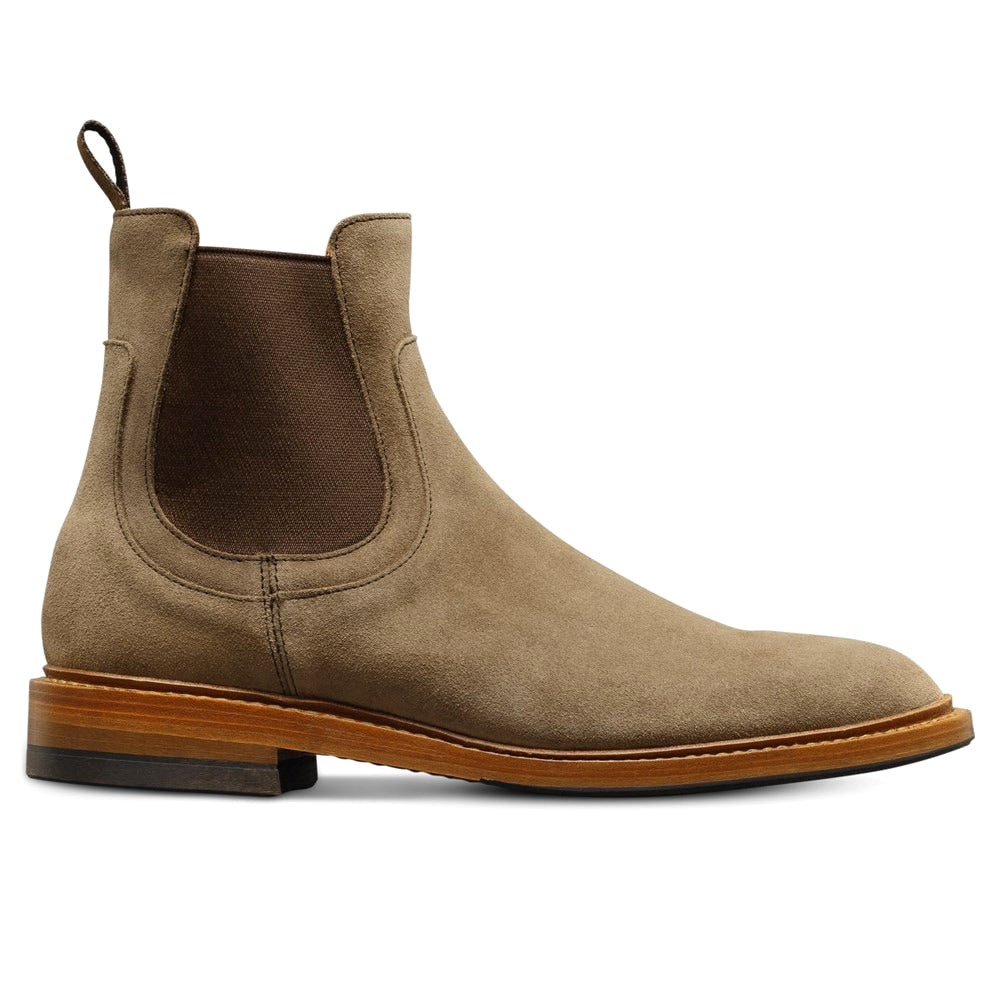Allen Edmonds Tanner Suede Chelsea Boots Tobacco (7674)