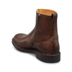 Allen Edmonds Tompkins Leather Zip-up Boots Brown (7405)