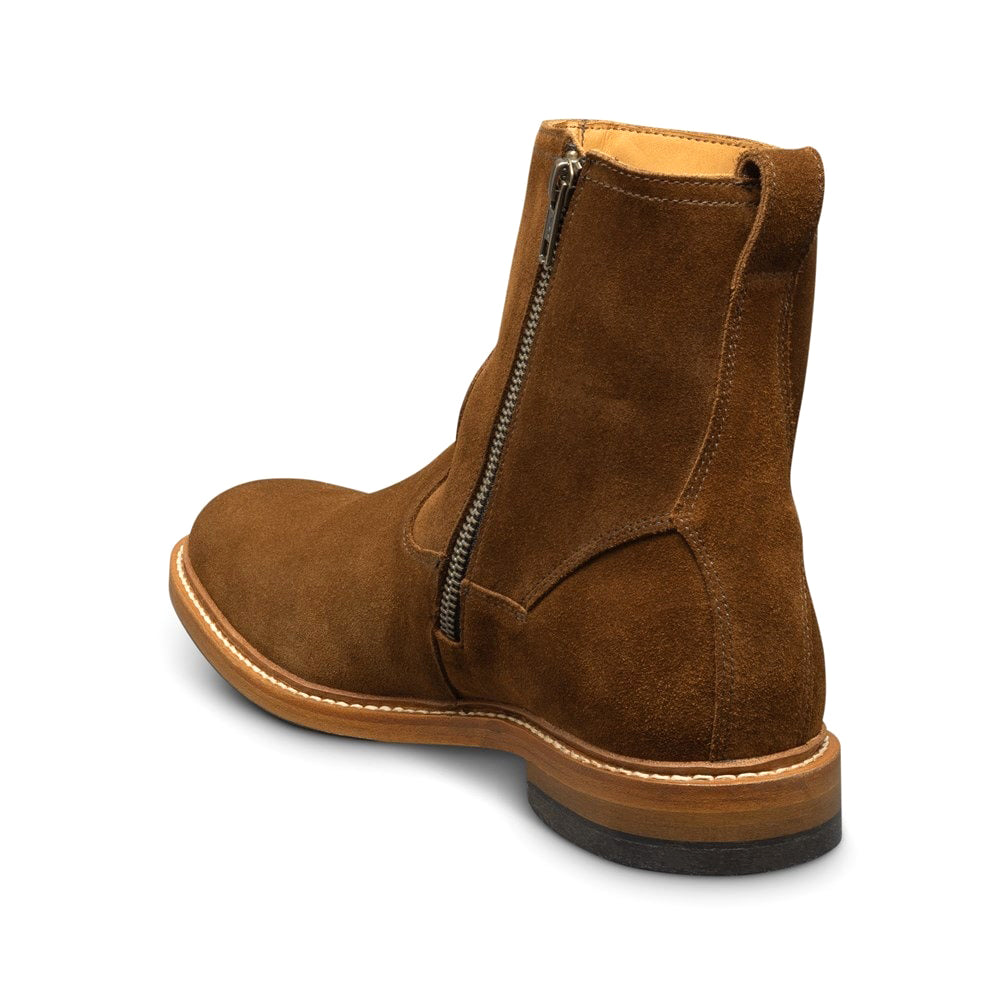 Allen Edmonds Tompkins Leather Zip-up Boots Snuff (7408