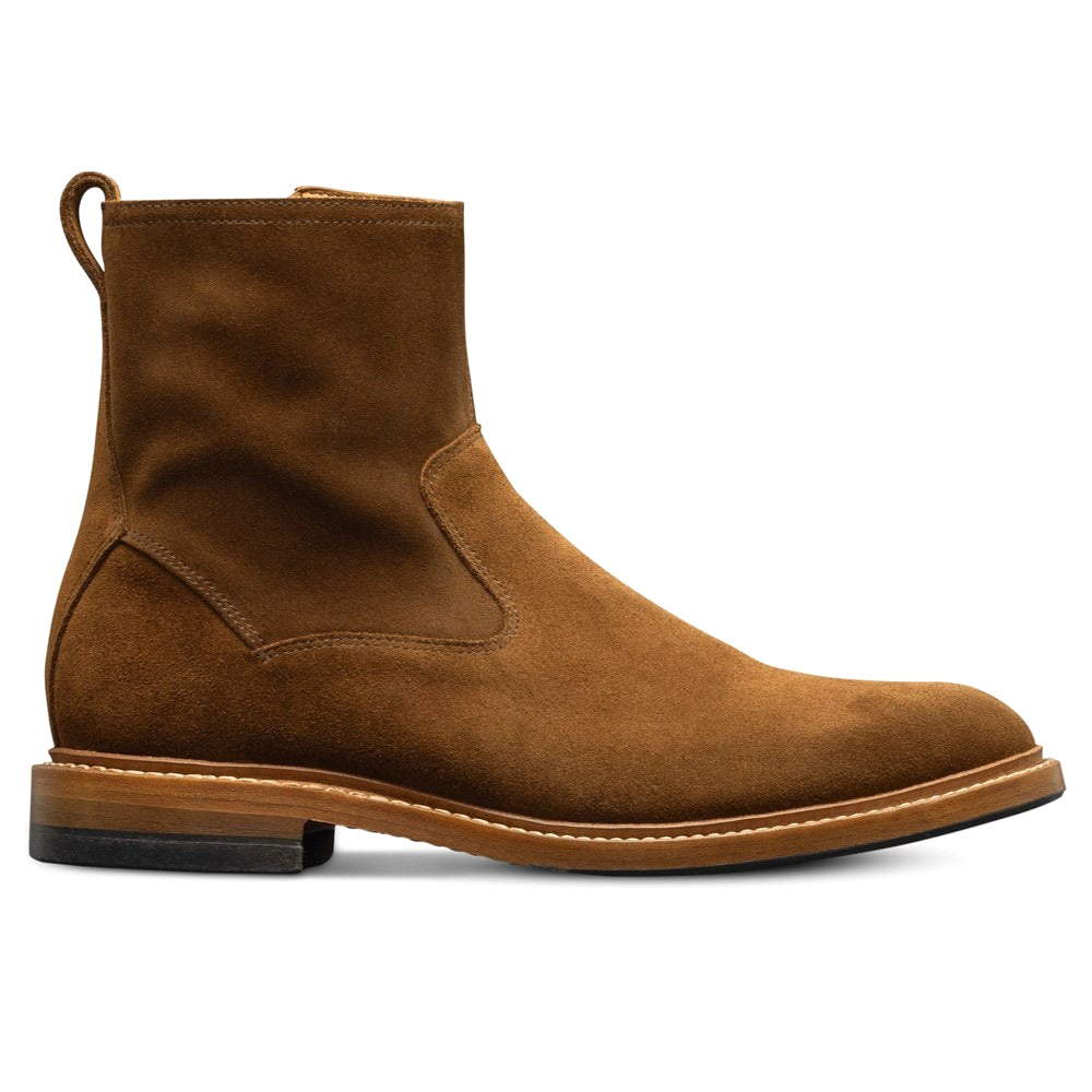 Allen Edmonds Tompkins Leather Zip-up Boots Snuff (7408)