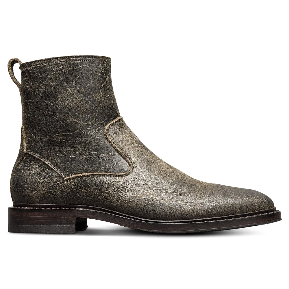 Allen Edmonds Tompkins Shearling Zip-up Boots Husk (7832)