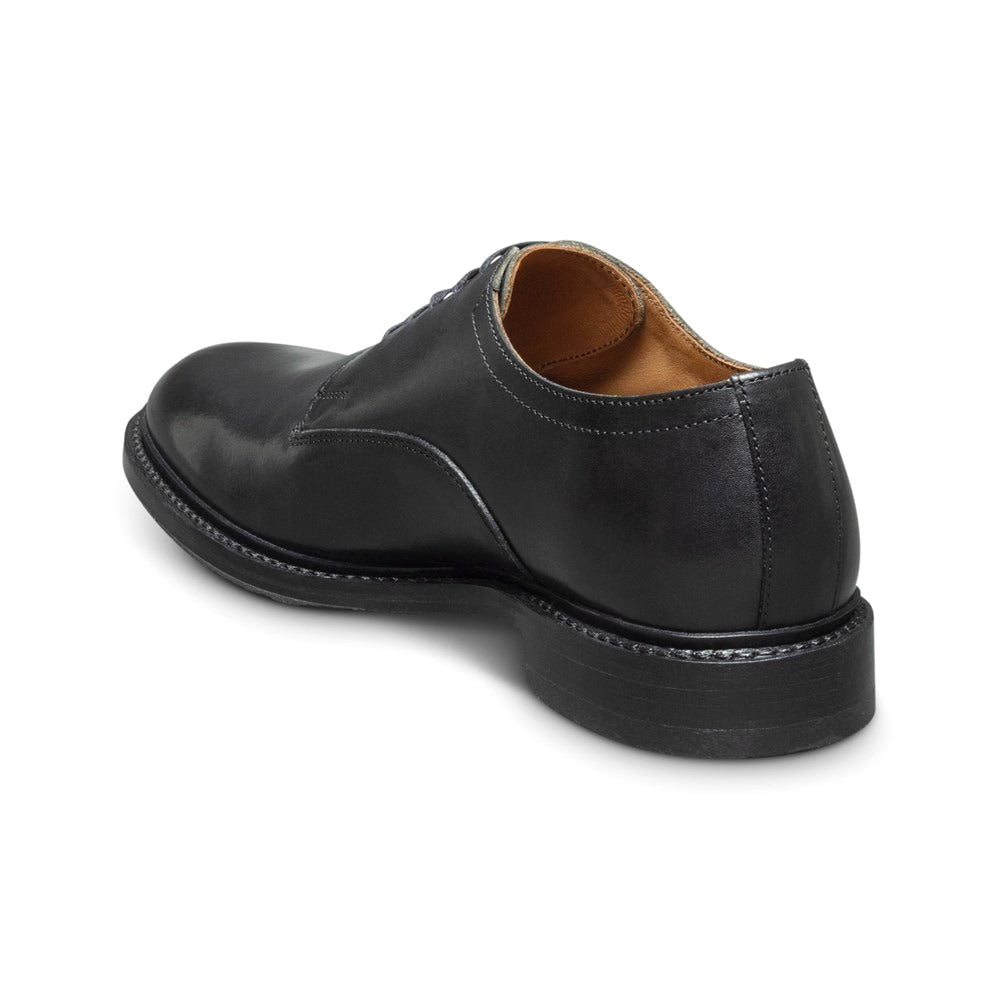 Allen Edmonds Trevor Plain-toe Derby Shoe in Black Leather, size 7.5 D Allen Edmonds Trevor Plain-toe Derby Shoe in Black Leather, size 7.5 D