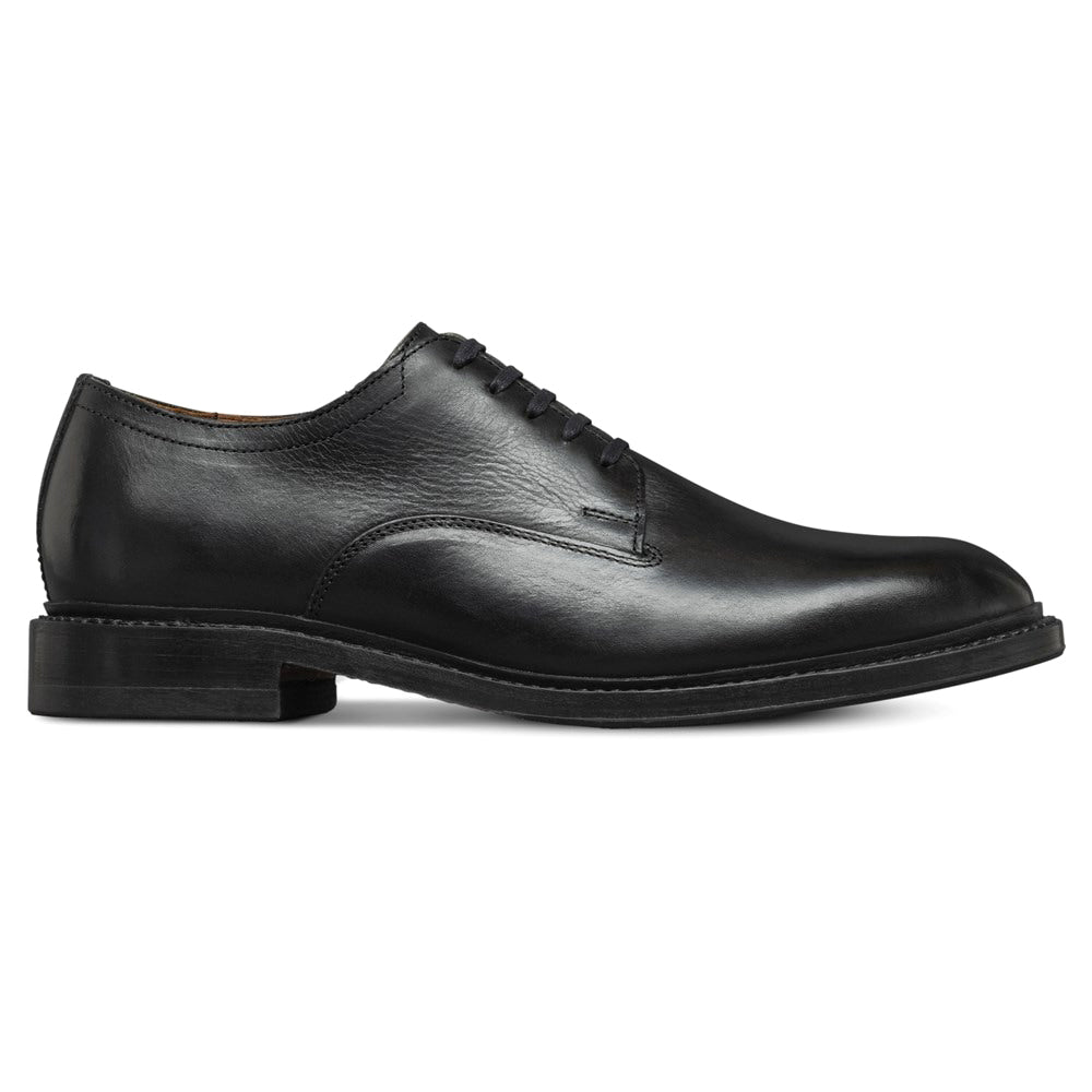 Allen Edmonds Trevor Leather Plain-toe Derby Shoes Black (7417)