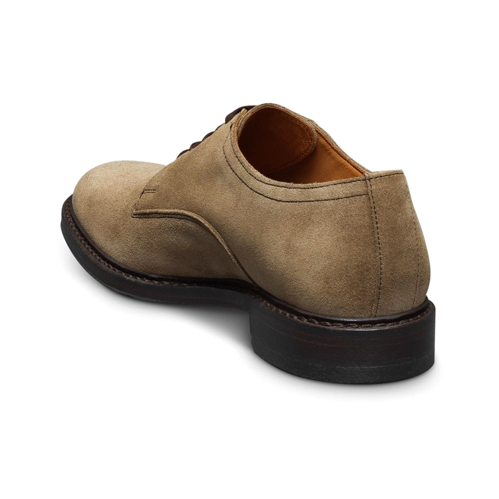 Allen Edmonds Trevor Suede Plain-toe Derby Shoes Tobacco (7416